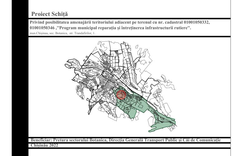 Noi proiecte de infrastructură în sectorul Botanica - Pretura Botanica